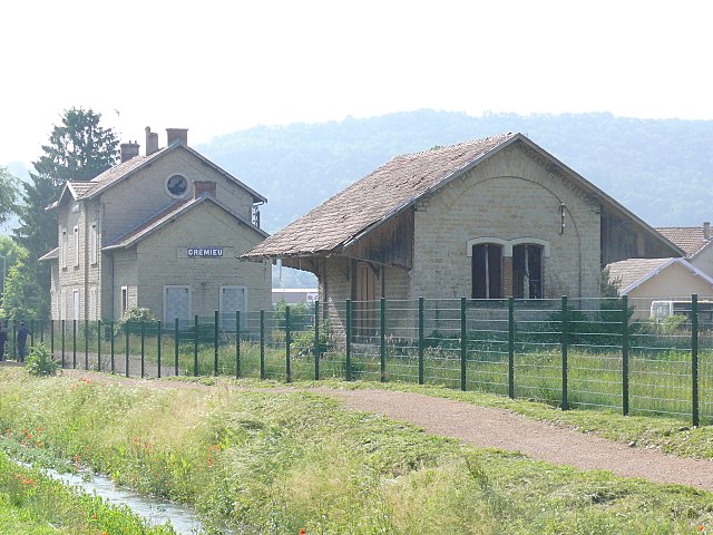ancienne gare de Crémieu