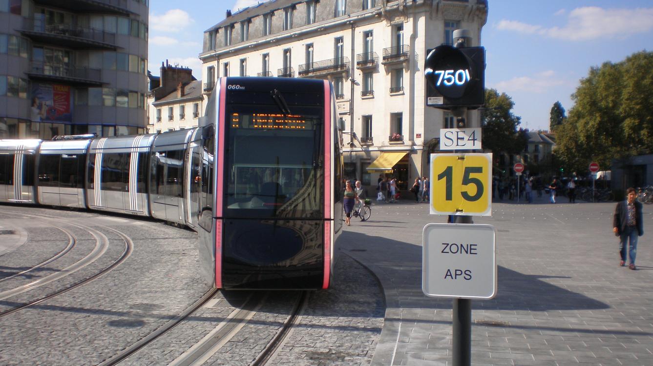 Tramway de Tours le 30 août 2013