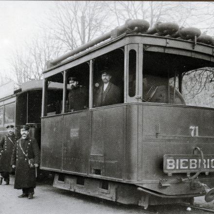 Wiesbaden terminus Nerotal du Wiesbdener Dampfbahn
