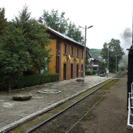 Gare de Mszana-Dolna - Train vapeur Chabowka-Kasia
