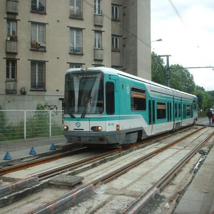 Ligne T1 Ile-de-France - rame TFS Alstom