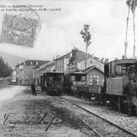 La Begude-de-Mazenc (Drôme) : la gare (Coll E. Mandrillon)