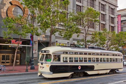 Tramway de la ligne F de San-Francisco -Photo : Anton Zelenov commons wikimedia
